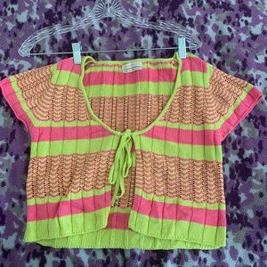 😍Urban Outfitters Knit Front Tie Top 😍